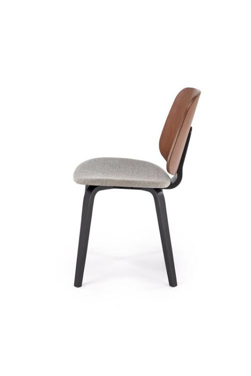 Krzesło Halmar K563 czarne/orzech 1 szt