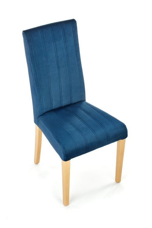 Krzesło Halmar tapicerowane DIEGO 3 VELVET granatowe 1 szt