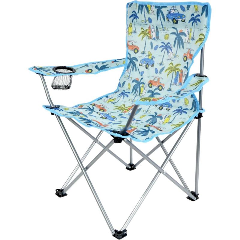 Krzesło Koopman turystyczne składane dziecięce niebieskie Kids Collection   1szt.