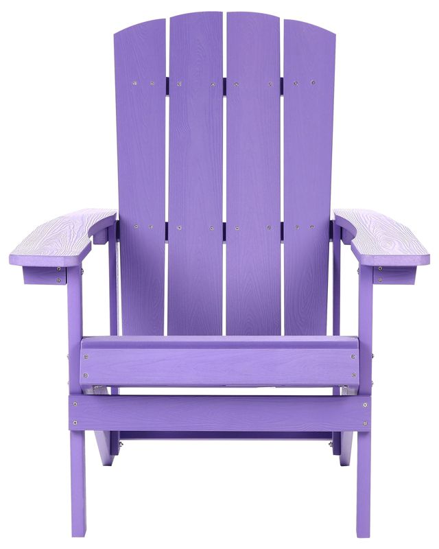 Krzesło ogrodowe Adirondack Purpurowy 1 szt.