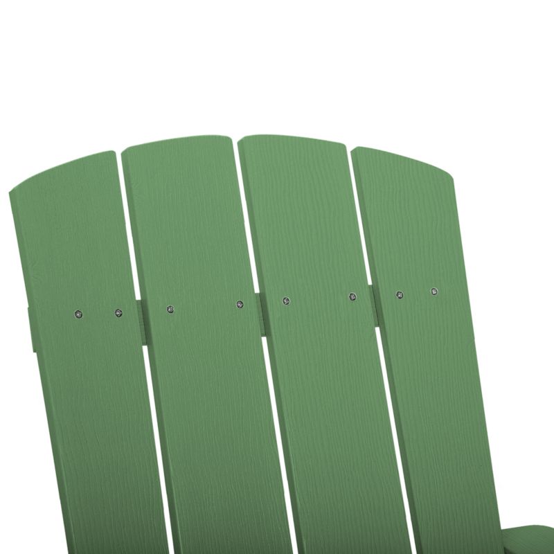 Krzesło ogrodowe Adirondack Zielony 1 szt.