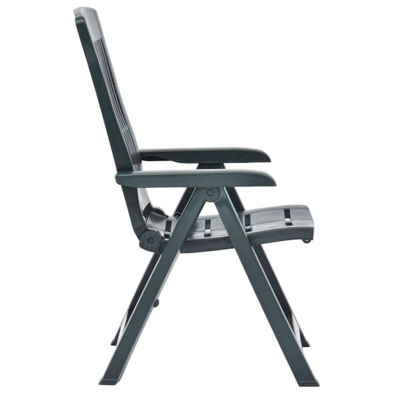 Krzesło składane z funkcją odchylania vidaxl 60 x 61 x 109 cm 1 szt