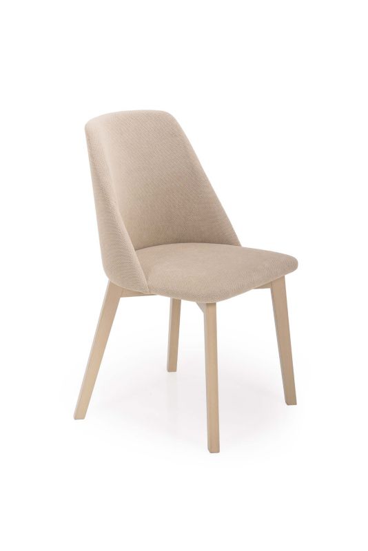 Chairline COLIN 1 čalouněná židle, béžový dub sonoma, nohy, 1 ks.