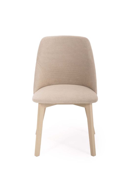 Chairline COLIN 1 čalouněná židle, béžový dub sonoma, nohy, 1 ks.