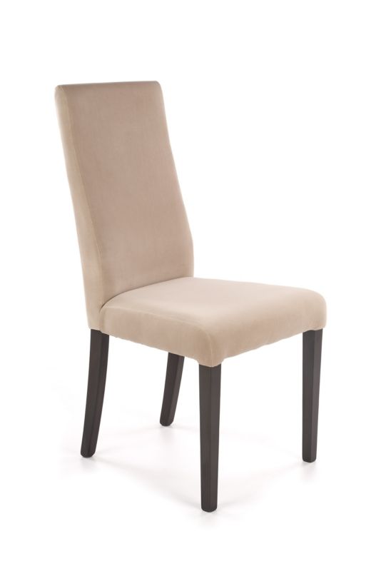 Chairline DIEGO 1 čalouněná židle, béžová látka Dream 01, černé nohy, 1 ks.
