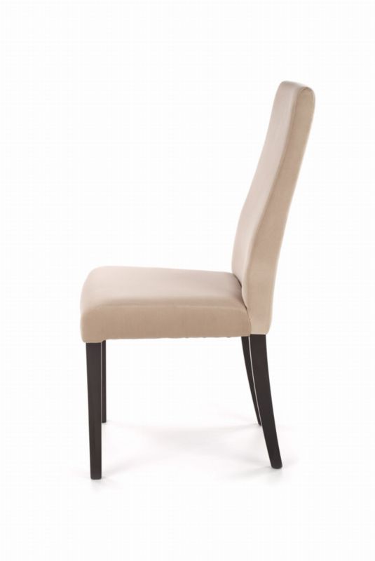 Chairline DIEGO 1 čalouněná židle, béžová látka Dream 01, černé nohy, 1 ks.