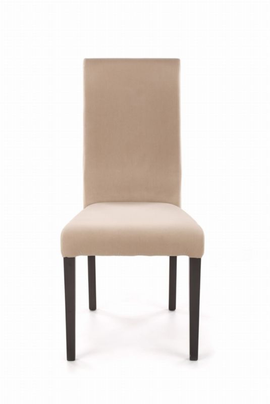Chairline DIEGO 1 čalouněná židle, béžová látka Dream 01, černé nohy, 1 ks.