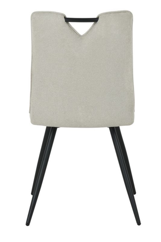 Krzesło tapicerowane DALIA HowHomely beżowe 86 cm 1 szt.