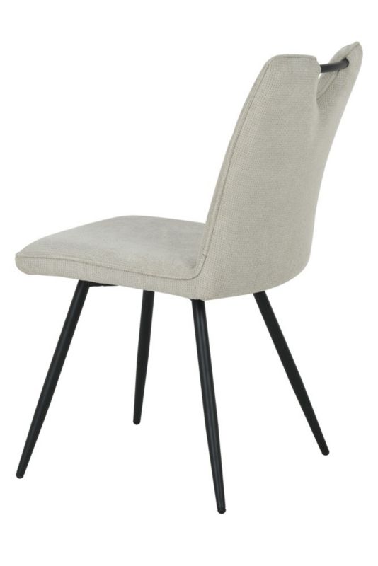 Krzesło tapicerowane DALIA HowHomely beżowe 86 cm 1 szt.