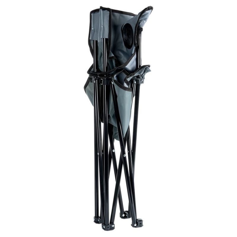 Krzesło turystyczne Artdesign do 110 kg 78 x 41 x 80 cm szare  składane 1 szt.