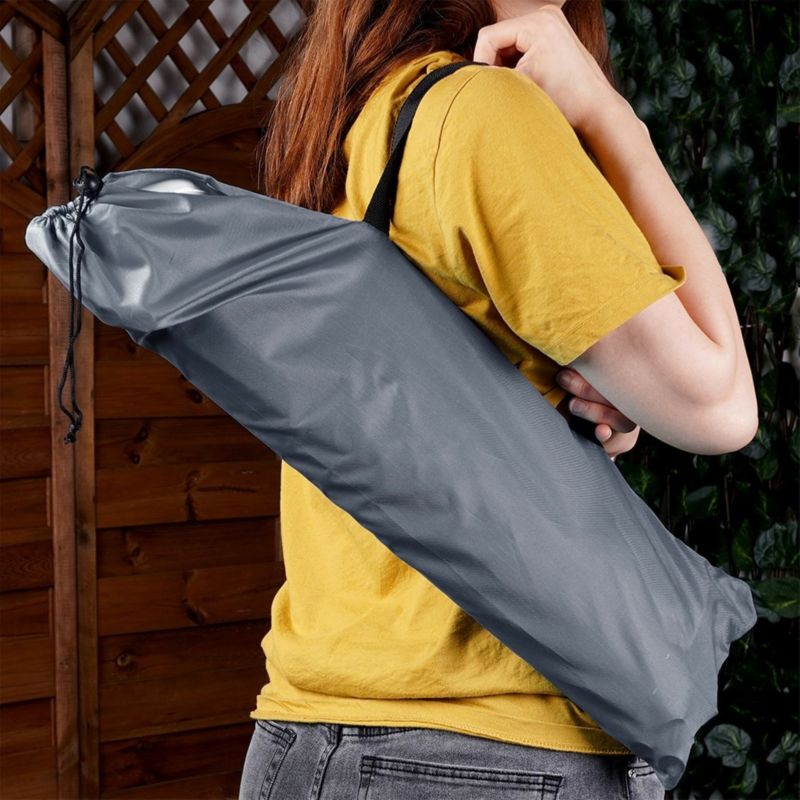 Krzesło turystyczne Artdesign do 110 kg 78 x 41 x 80 cm szare  składane 1 szt.