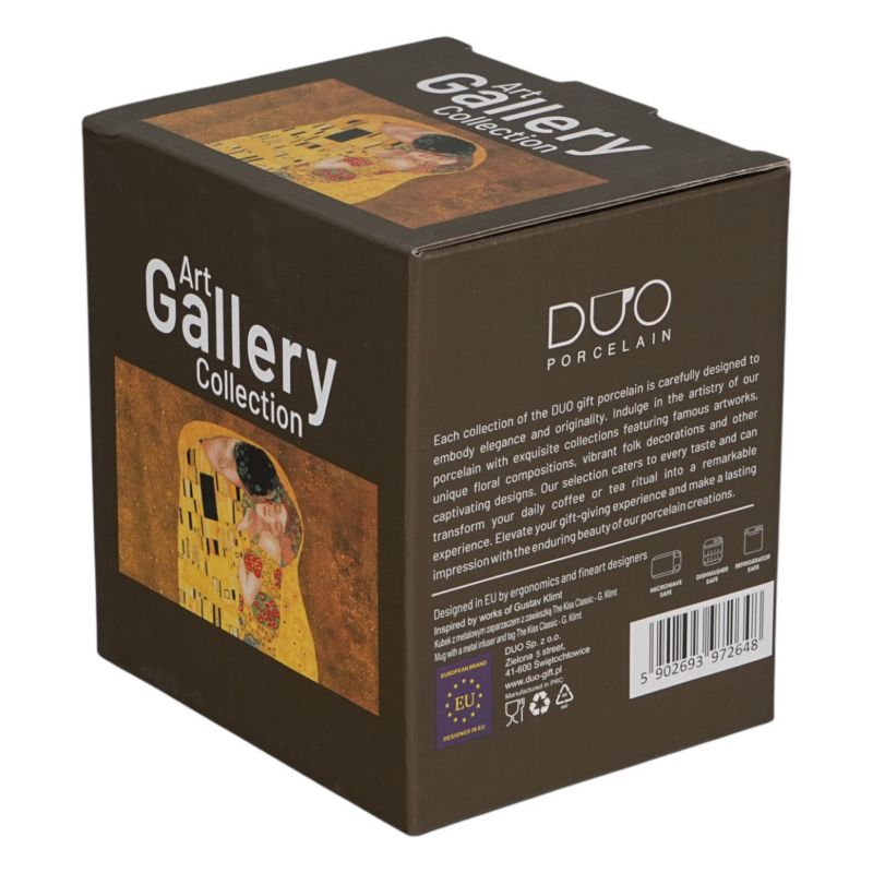 Kubek Gustav Klimt Duo 400ml na stopce z zaparzaczem 1 szt.