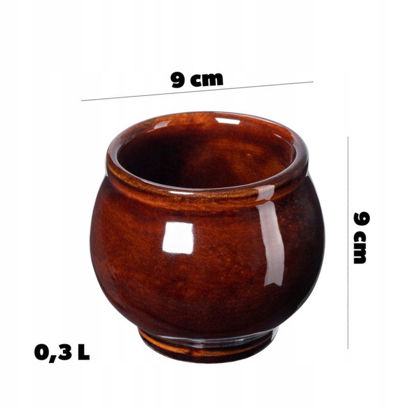 Kubek KADAX Do Grzańca Grzanego Wina 300ml Na Wino Brązowy 1 szt.