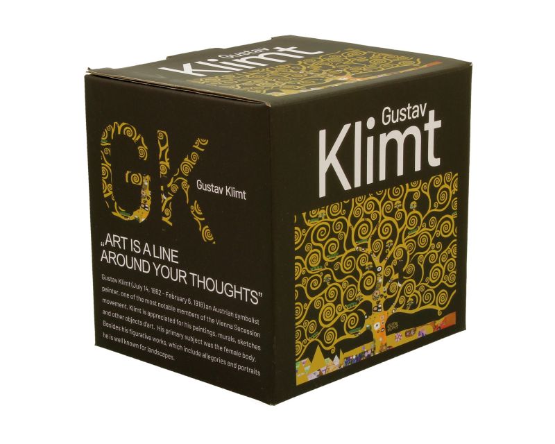 Kubek Klimt Tree of Life DUO porcelanowy z zaparzaczem 430 ml 1 szt.