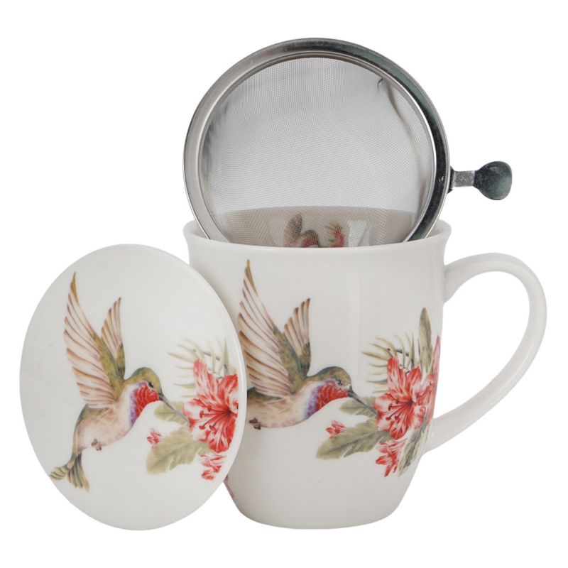Kubek Koliber DUO porcelanowy z zaparzaczem 400 ml 1 szt.