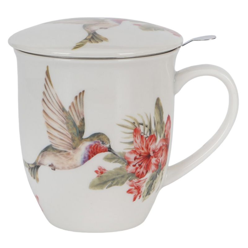 Kubek Koliber DUO porcelanowy z zaparzaczem 400 ml 1 szt.