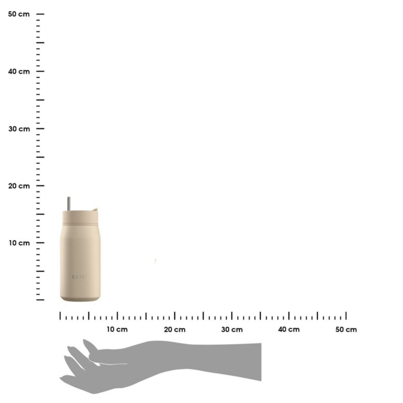 Kubek termiczny lens dune estia stal nierdzewna beżowy 360 ml 1 szt.