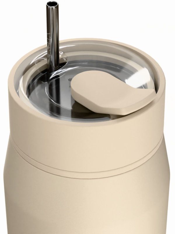 Kubek termiczny lens dune estia stal nierdzewna beżowy 360 ml 1 szt.