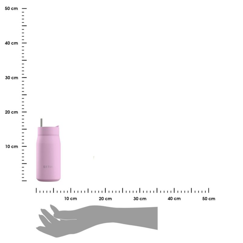 Kubek termiczny lens lavender estia stal nierdzewna fioletowy 360 ml 1 szt.