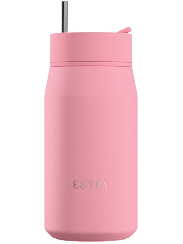Kubek termiczny lens rose estia stal nierdzewna różowy 360 ml 1 szt.