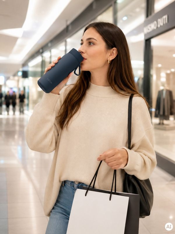 Kubek termiczny pulse indigo estia stal nierdzewna granatowy 500 ml 1 szt.