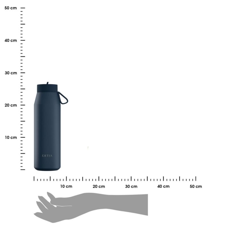 Kubek termiczny pulse indigo estia stal nierdzewna granatowy 800 ml 1 szt.