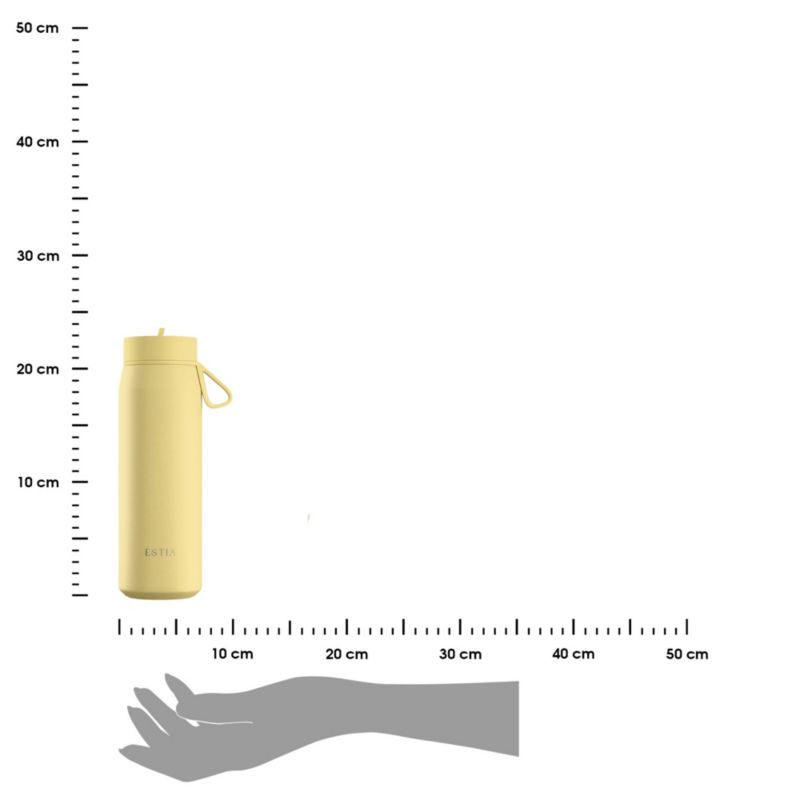 Kubek termiczny pulse sunbeam estia stal nierdzewna żółty 500 ml 1 szt.