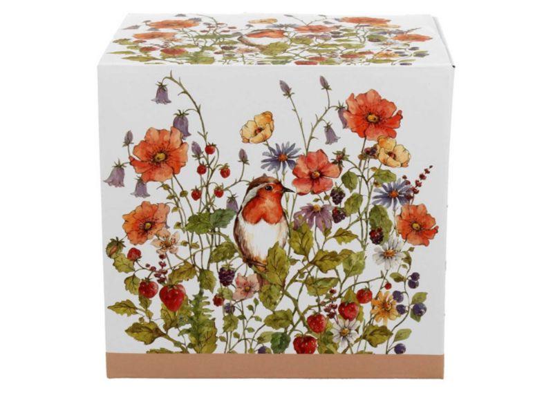 Kubek Wild Birds DUO porcelanowy z zaparzaczem 430 ml 1 szt.