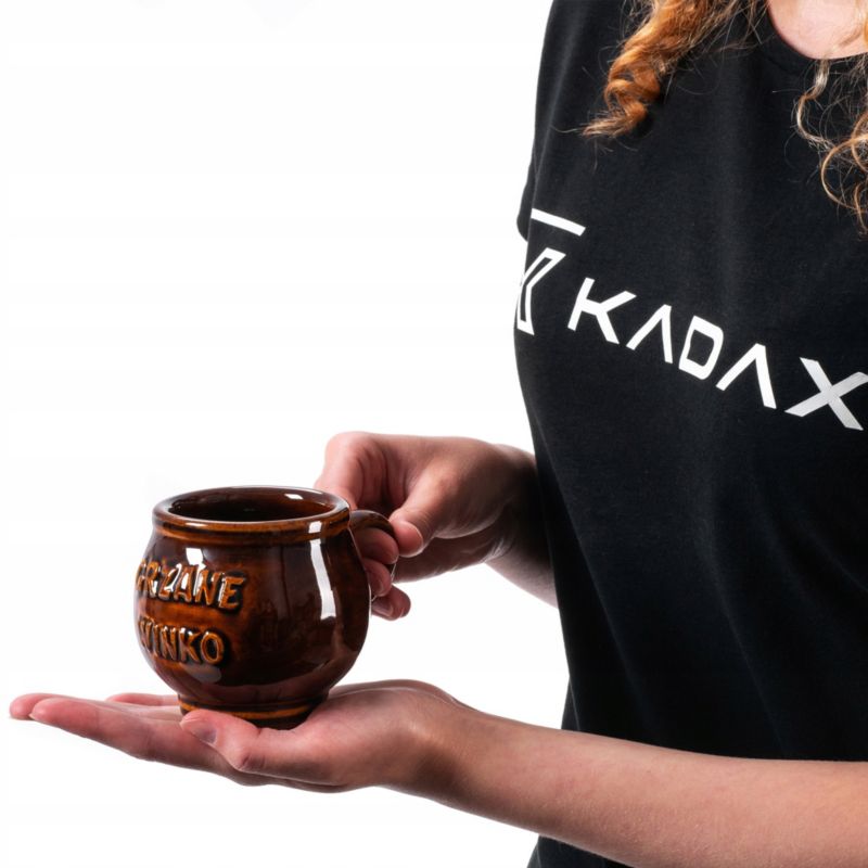 Kubki KADAX Do Grzańca Wina 300ml Kamionkowe Brązowy 2szt
