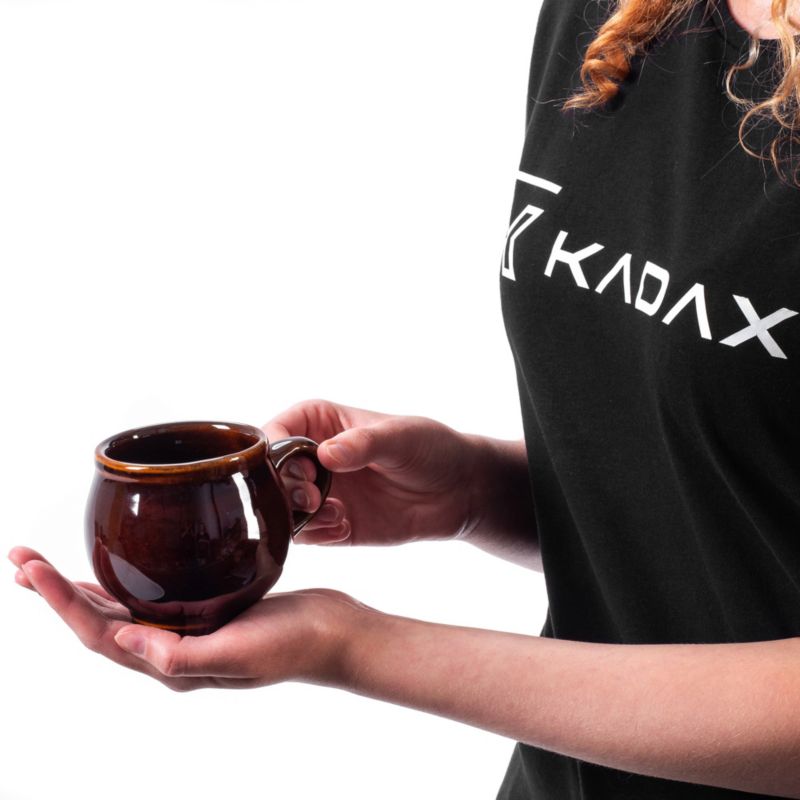 Kubki KADAX Do Grzańca Wina 300ml Kamionkowe Brązowy 4szt
