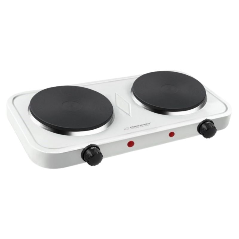 Kuchenka elektryczna ESPERANZA COTOPAXI EKH010W biały 2000 W 43x23,5x7 cm 1 szt.