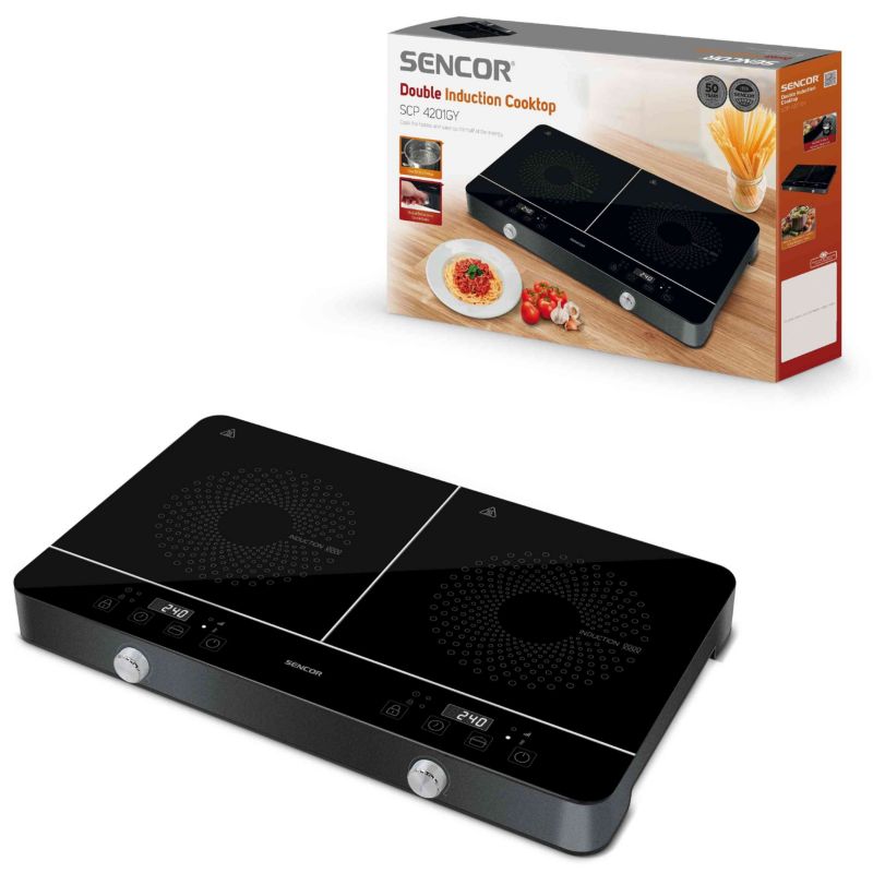 Kuchenka Elektryczna Sencor SCP 4201GY Indukcyjna Płyta 3500W 1szt