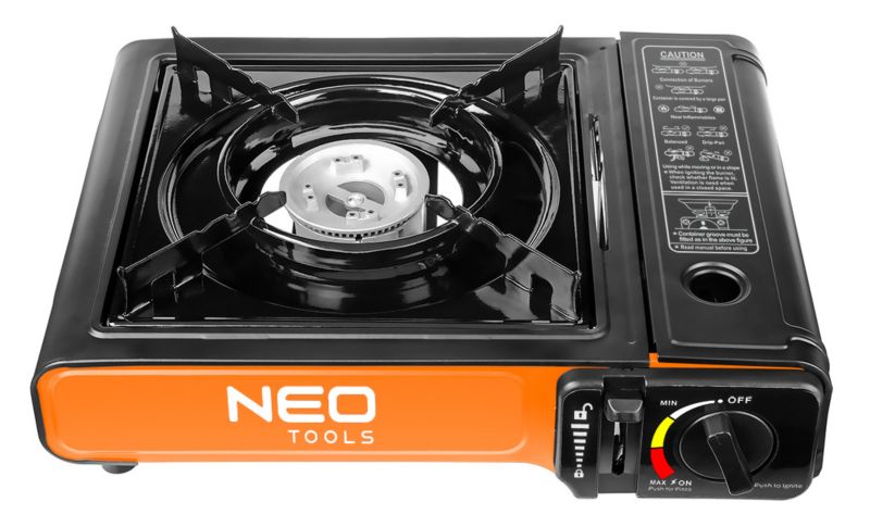 Kuchenka gazowa NEO TOOLS na naboje 227g zapłon piezo 1 szt