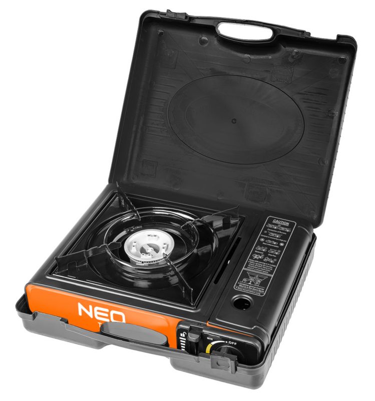 Kuchenka gazowa NEO TOOLS na naboje 227g zapłon piezo 1 szt