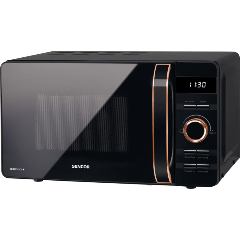 Kuchenka Mikrofalowa Sencor SMW 5320BK Mikrofala Mikrofalówka 17L 800W Czarna 1szt