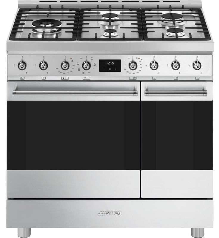 Kuchnia gazowo-elektryczna SMEG C92GMX2 1szt.