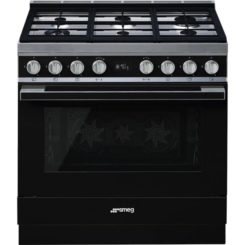 Kuchnia gazowo-elektryczna Smeg CPF9GPBL 1szt.