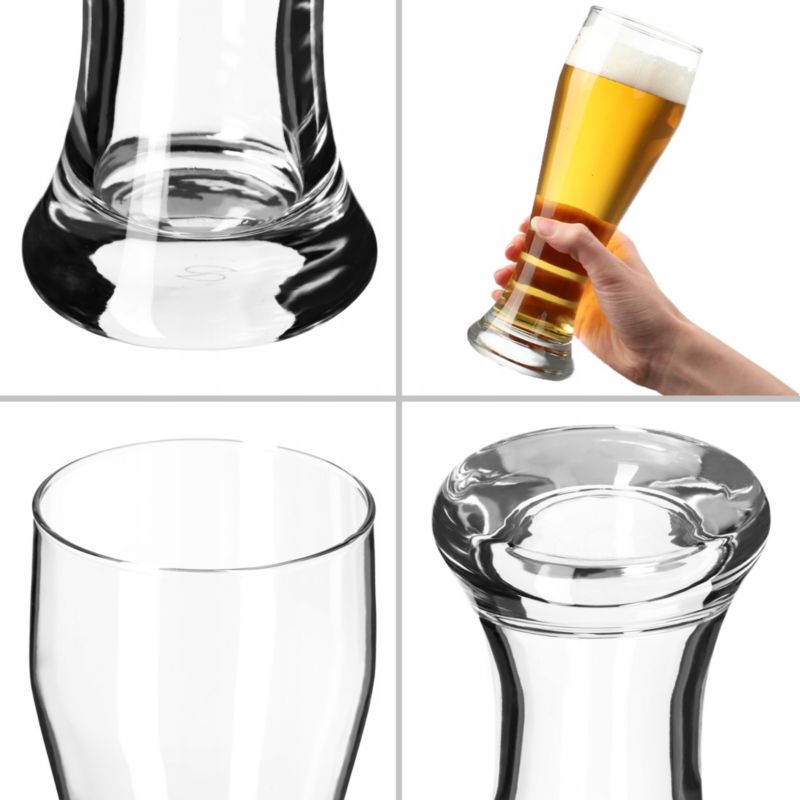 Kufel Do Piwa KADAX Grube Szkło 665 ml 1szt.