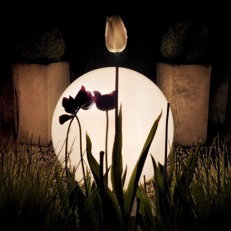 Kula ogrodowa Eko-Light Globo Fi400 biała 1 szt.