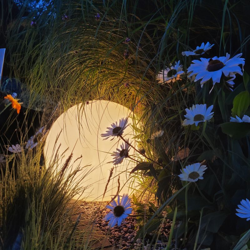 Kula ogrodowa Eko-Light Globo Fi400 biała 1 szt.