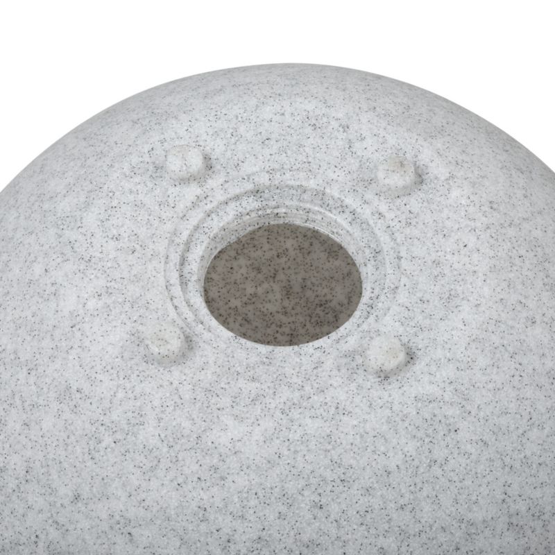 Kula ogrodowa Stono 1 x W27 IP65 39 cm szara