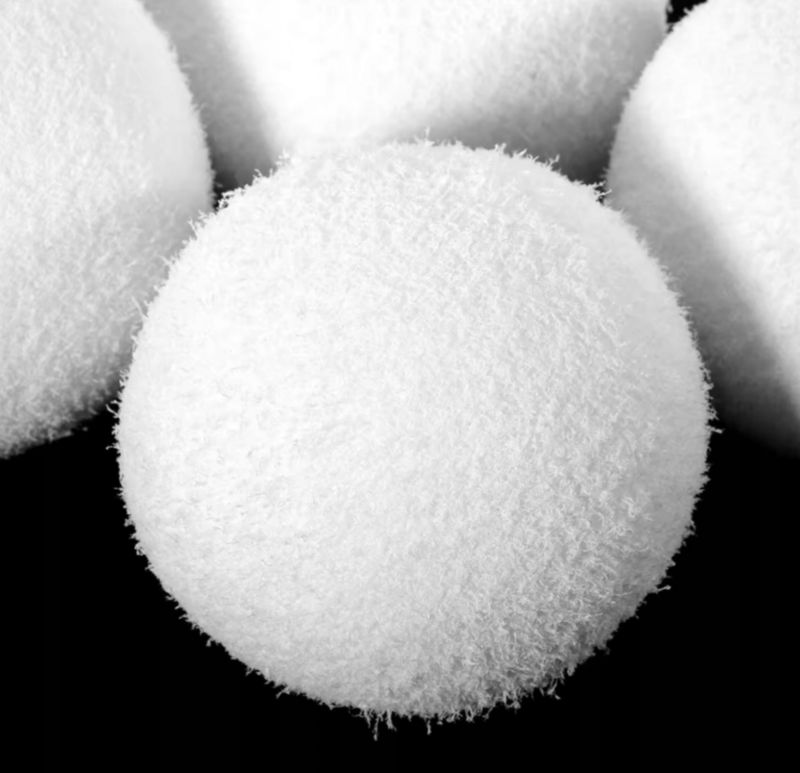 Kulki filtracyjne do basenu spa jacuzzi kule Coil absorpcyjne 8cm 4szt
