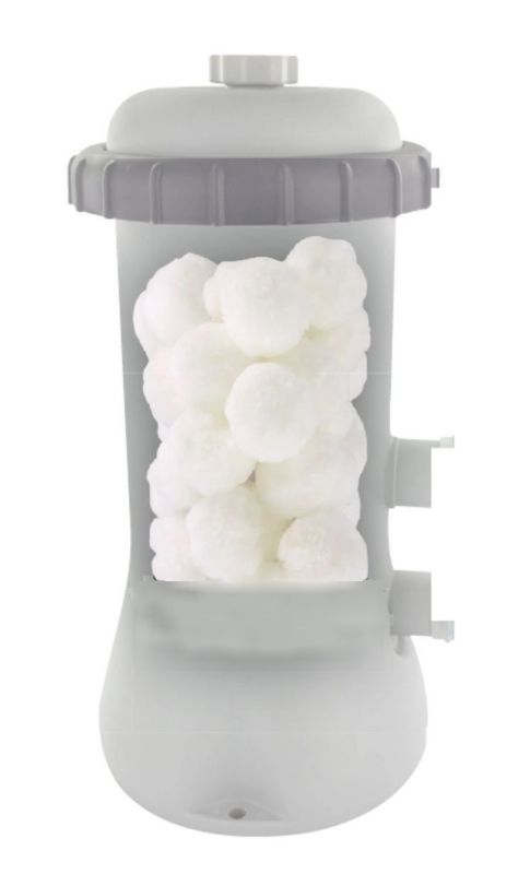 Kulki filtracyjne do pompy basenowej COIL opakowanie 70g zamiennik filtrów kartuszowych Bestway i Intex 1 kpl.
