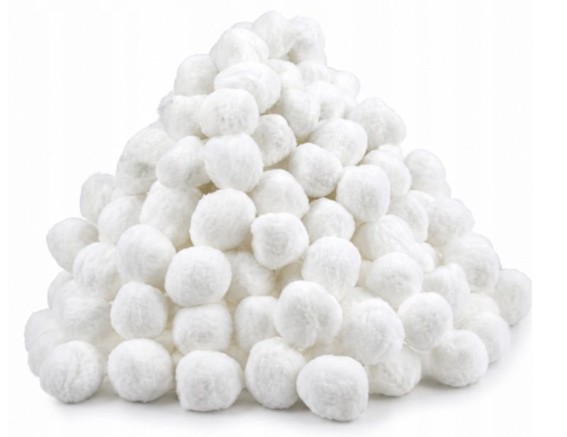 Kulki filtracyjne do pompy piaskowej COIL do basenu opakowanie 500g zastępuje 18kg piasku 1 szt.