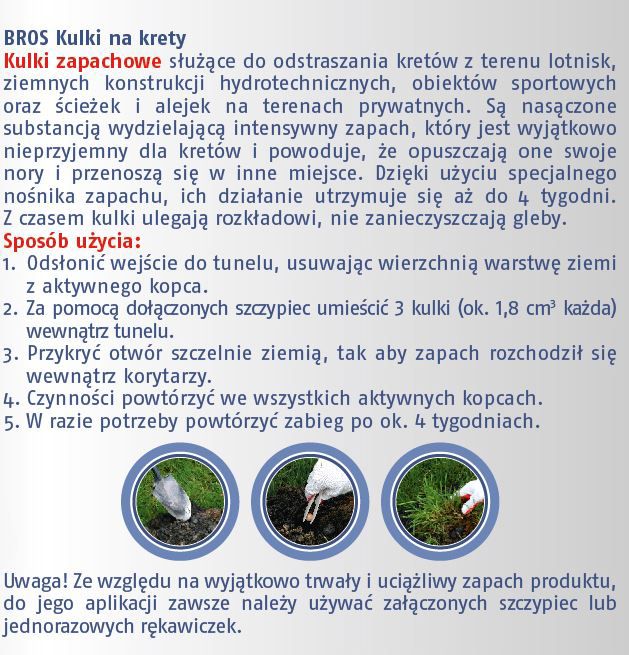 Kulki na krety Bros 90 g