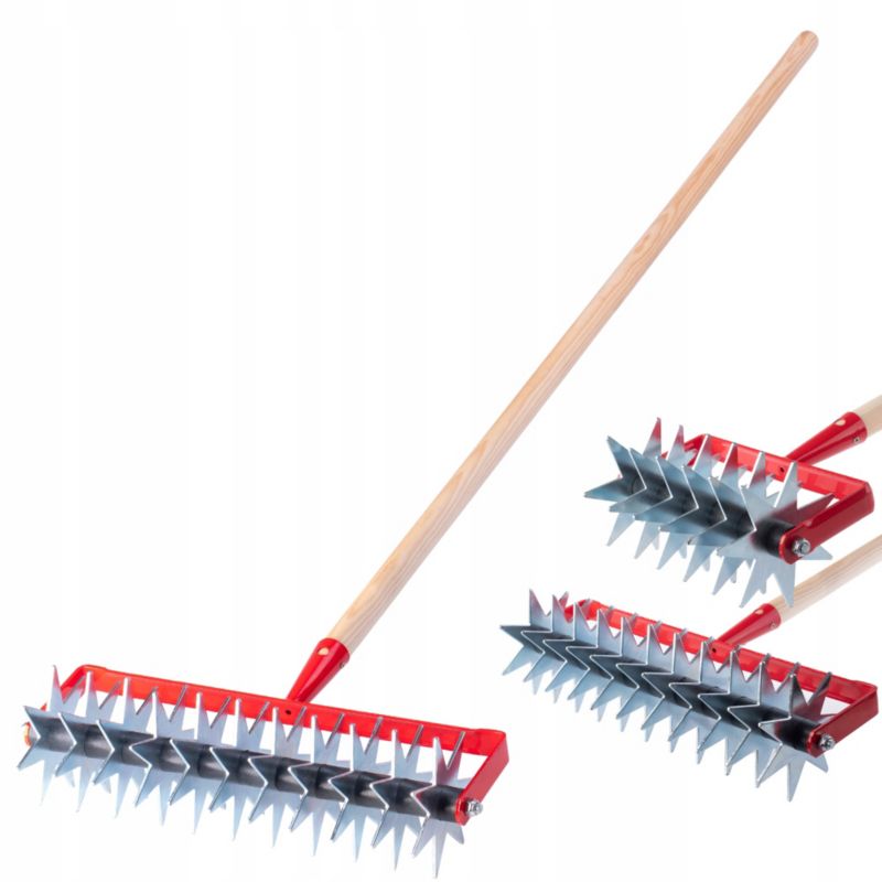 Kultywator KADAX Ręczny Spulchniacz Do Gleby Ogrodowy Aerator 145cm Obrotowy 1szt.
