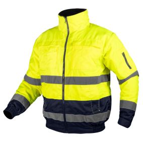 Kurtka robocza NEO TOOLS ostrzegawcza 3w1, ocieplana, żółto-granatowa, rozmiar L 1 szt