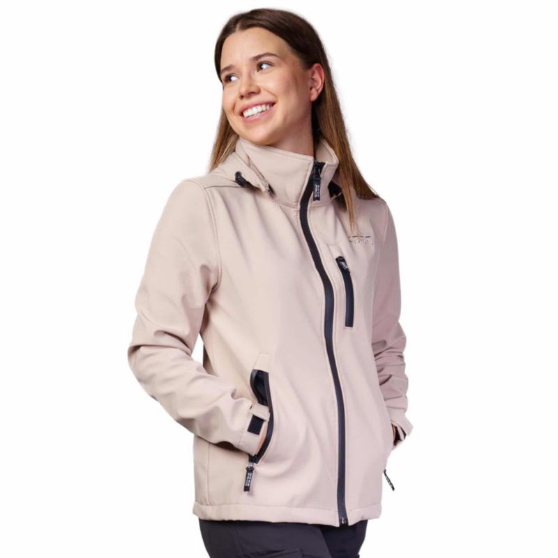 Kurtka softshell PROS SPORT damska, model 701 Beżowy M 1 szt.