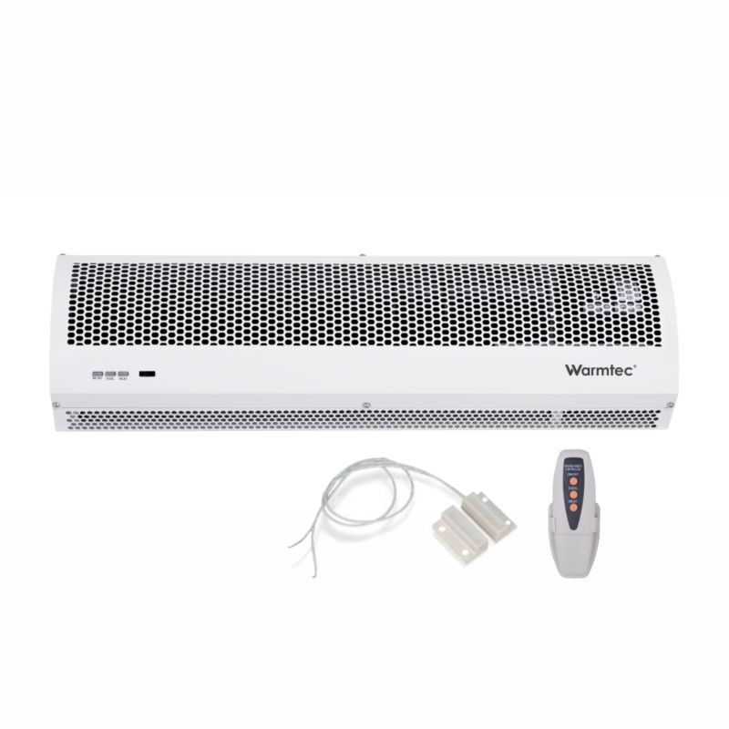 Kurtyna powietrzna Warmtec 4kW 80 cm z czujnikiem drzwiowym WRS-04S 1 szt.