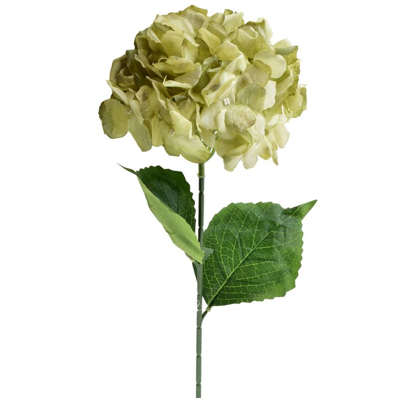 Kwiat sztuczny Viridis Hortensja 73cm zielony 1szt
